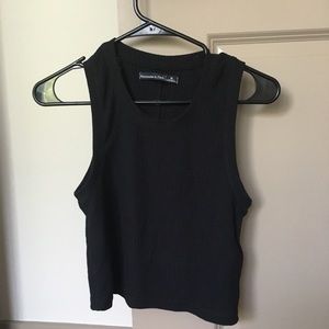A&F NWOT Ribbed Crew Tank